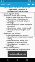 HVACR Fault Finder capture d'écran 2