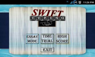 Swift Typing Test capture d'écran 3