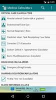 Medical Calculators تصوير الشاشة 1