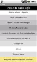 Radiologia en preguntas cortas capture d'écran 2