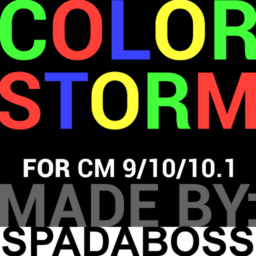 CM10 Theme ColorStorm