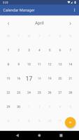 Calendar Manager: Calendar Planner Affiche