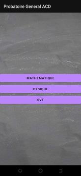 Probatoire General ACD स्क्रीनशॉट 7