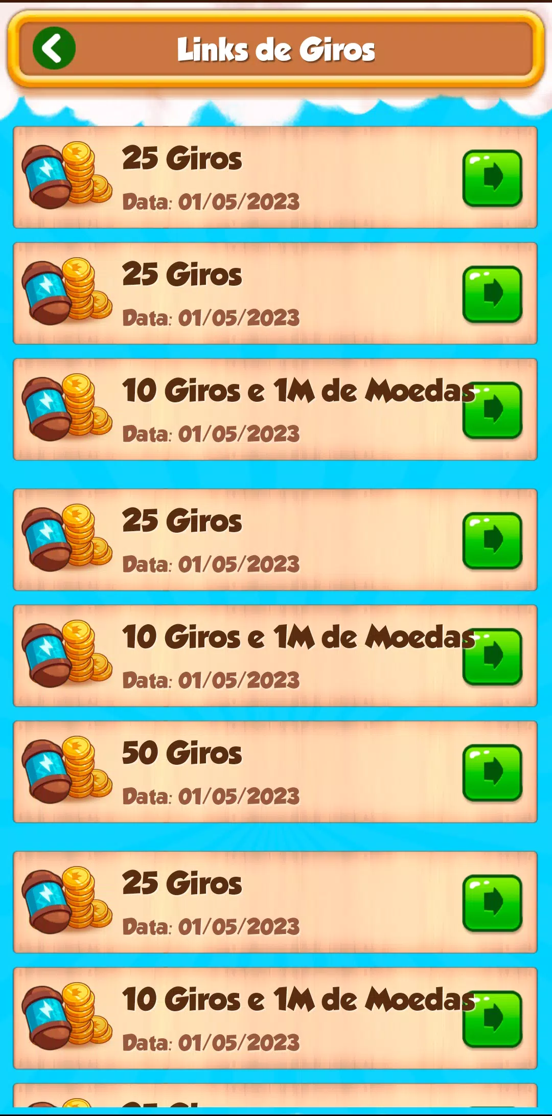 Download do APK de Links, Recompensas e Guia para Giros Coin Master para  Android