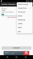 Partition Calculator (Ads) screenshot 3