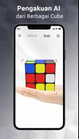 CubeSolver AI：3D Kubus Ajaib poster