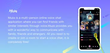 Muza - Live chat & Play Ludo Online