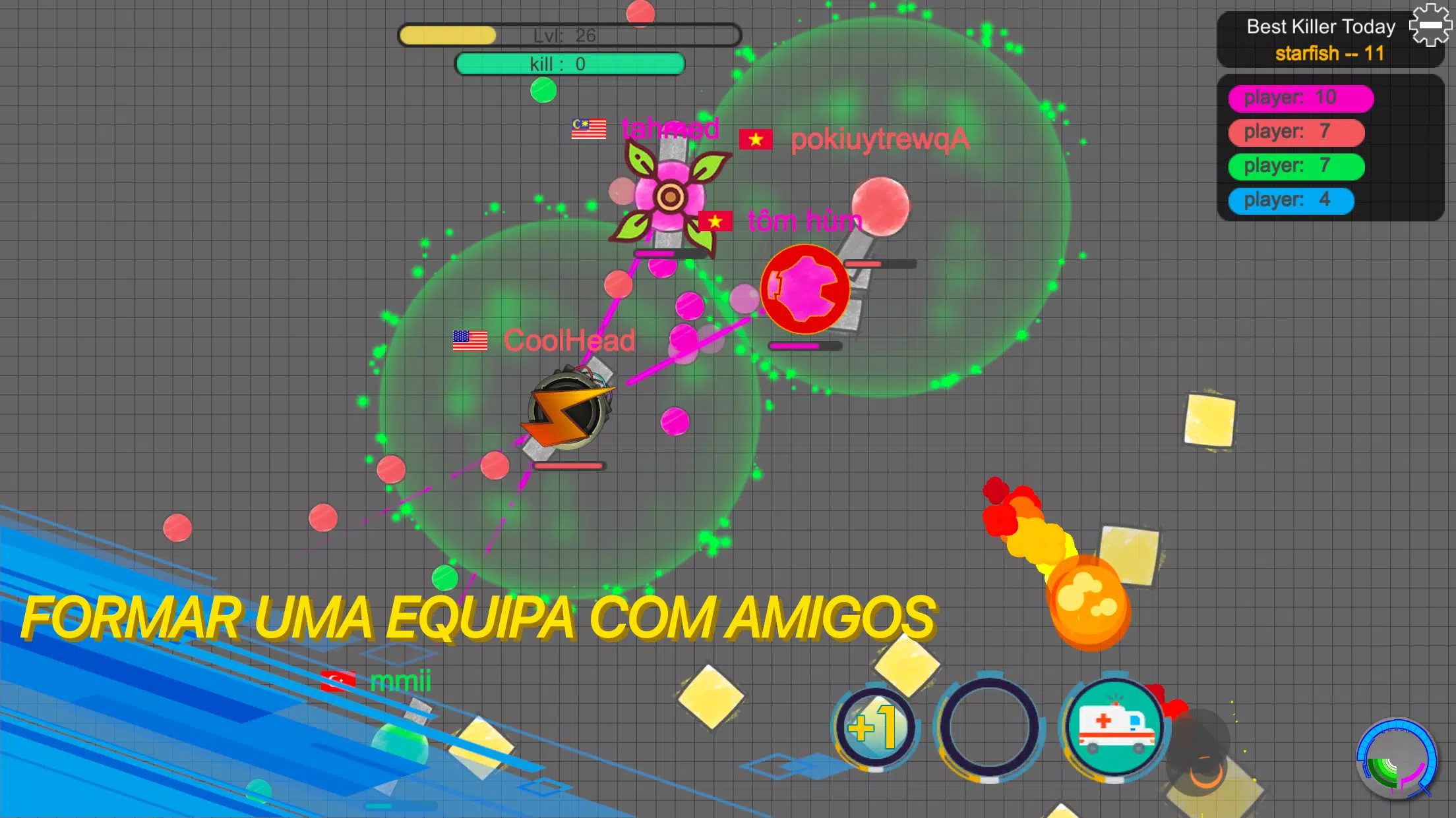 Download do APK de jogos io tanque - piupiu.io para Android