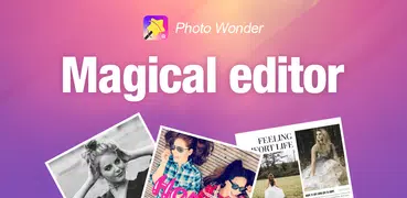 PhotoWonder: Pro Beauty Photo Editor&Collage Maker
