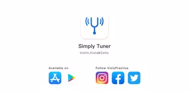 Simply Tuner - Violin, Cello &