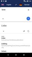 German English Dictionary capture d'écran 1