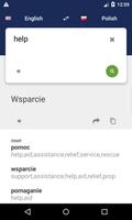 Dictionnaire anglais polonais capture d'écran 1