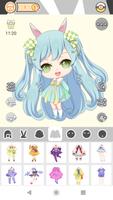 Cute Girl Avatar Factory الملصق