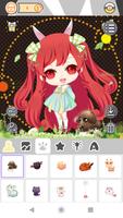 Cute Girl Avatar Factory تصوير الشاشة 3