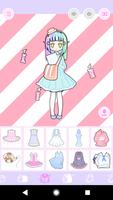 Pastel Avatar Dress Up: Make Your Own Pastel Doll capture d'écran 3