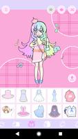 Pastel Avatar Dress Up: Make Your Own Pastel Doll Affiche
