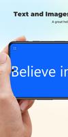 Text and Images Jumping Screen Cartaz