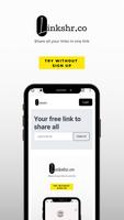Linkshr | Landing mobile pages پوسٹر