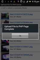Upload File To PHP Server скриншот 2