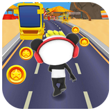 Subway Combo Adventure running Zeichen