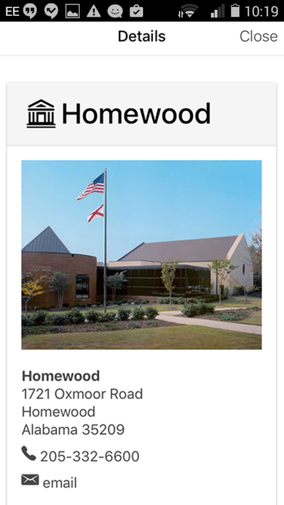 Homewood Public Library screenshot 3