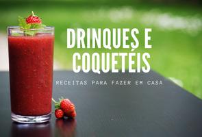 Receitas drinques e coquetéis โปสเตอร์