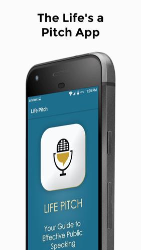 Pitch app. Life's a Pitch.