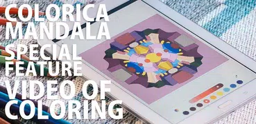 Colorica: Mandala Coloring Book