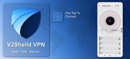 V2shield VPN: fast & private 스크린샷 1