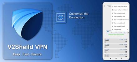 V2shield VPN: fast & private 스크린샷 3