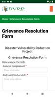 DVRP - Grievance Resolution Mobile Form capture d'écran 1