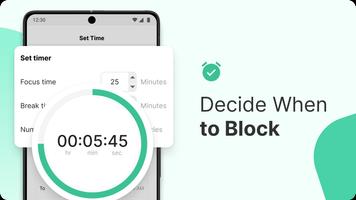 برنامه‌نما BlockSite عکس از صفحه