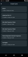 GZCL Workout Logger Screenshot 2