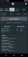 GZCL Workout Logger syot layar 3