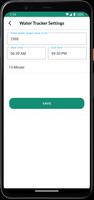 Water Tracker & Reminder app capture d'écran 2