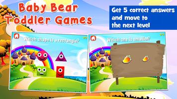 Baby Bear Games for Toddlers اسکرین شاٹ 2