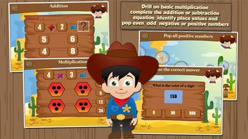 Cowboy Learning Games Grade 2 screenshot 1