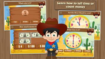 2 Schermata Cowboy Learning Games Grade 2