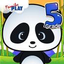 Panda 5th Grade Learning Games-APK