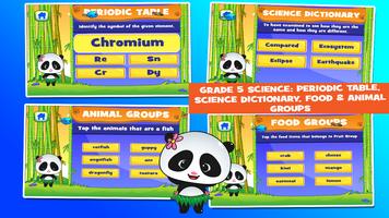 Panda 5th Grade Learning Games スクリーンショット 1