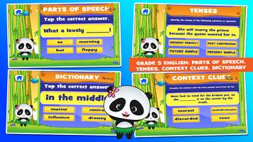 Panda 5th Grade Learning Games スクリーンショット 2