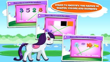 Fun Kindergarten Games: Pony syot layar 1