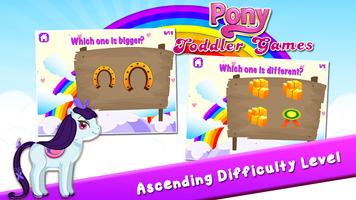 Pony-Spiele für Kleinkinder Screenshot 1