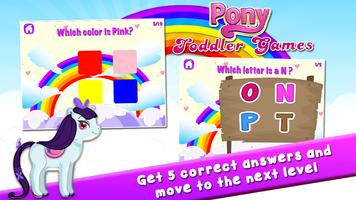 Pony Games for Toddlers imagem de tela 2