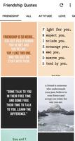 Poster Friendship Quotes