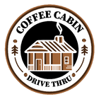 Coffee Cabin Drive Thru Zeichen