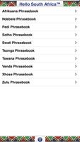 برنامه‌نما Hello South Africa Phrasebook عکس از صفحه