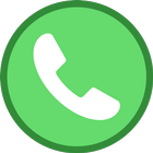 Aplikasi panggilan telefon ikon