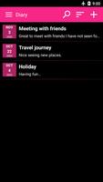 Diary, Journal app with lock screenshot 1