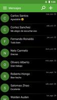 Mensajes de texto SMS captura de pantalla 1
